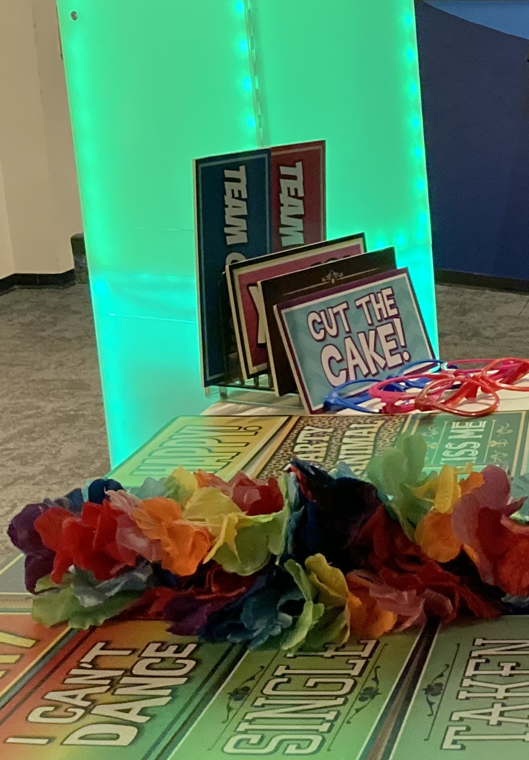 Wedding DJ photo booth